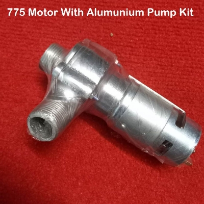 Picture of Heavy Speed DC 12v 775 21000RPM Copper Motor With Aluminium Pump Kit For Bike Car Washing Garden Irrigation Aquariums Tanks & Bowls Water Pumps