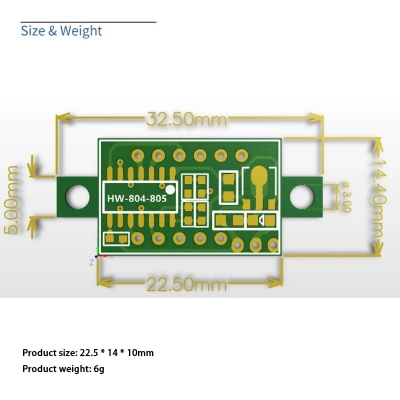 Picture of LED Display Mini 0.36 inch DC 0-100V Digital Voltmeter
