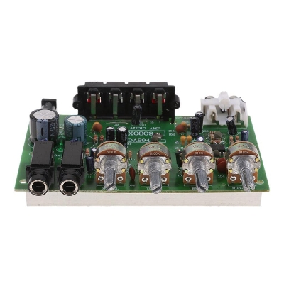 Picture of DX0809 Stereo Amplifier Board Dual Channel Karaoke with Microphone Jack Audio Motherboard