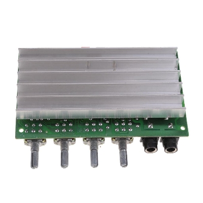 Picture of DX0809 Stereo Amplifier Board Dual Channel Karaoke with Microphone Jack Audio Motherboard