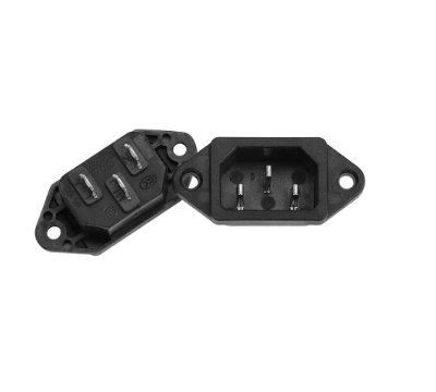 Picture of AC 250V 10A Rice Cooker C14 Power Sockets Replacement Parts [Black; 2 Pieces]