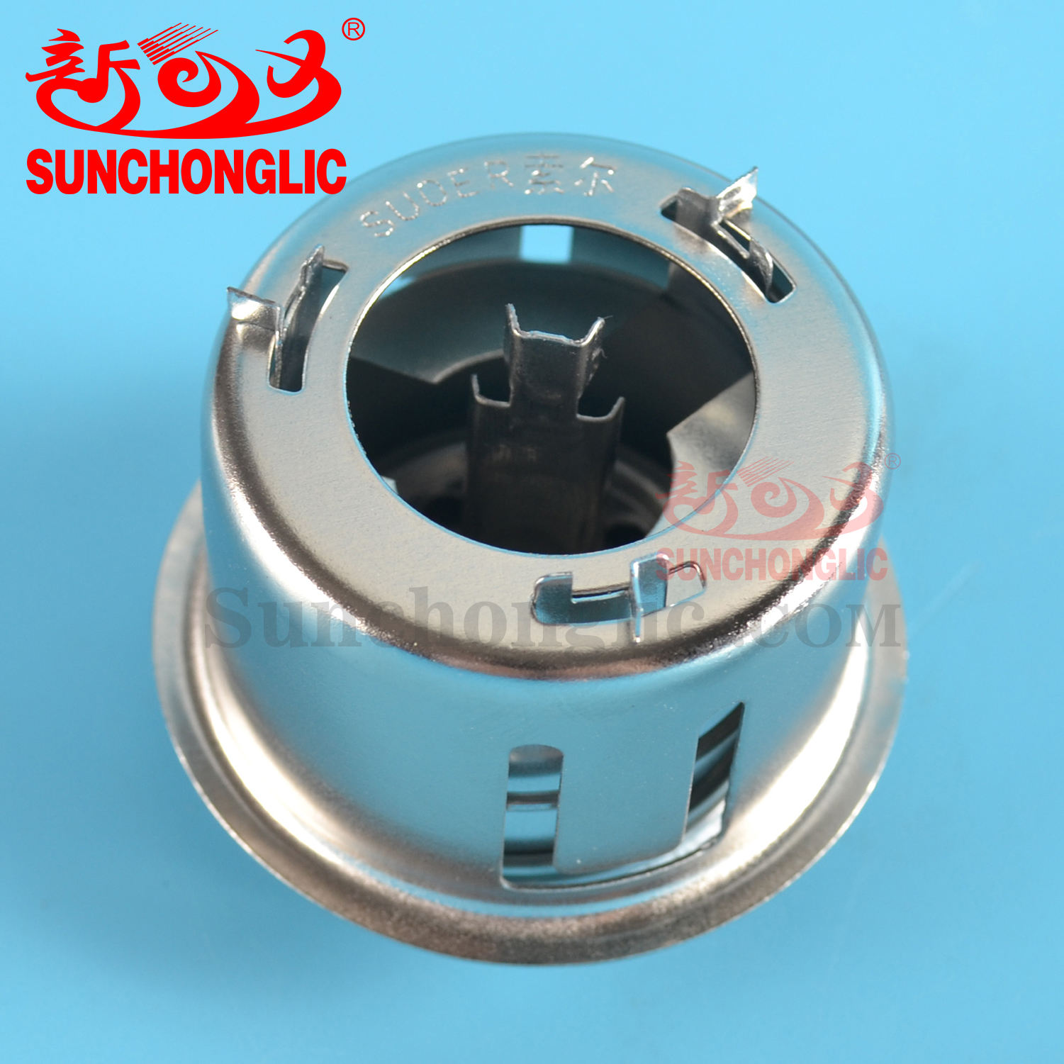 Picture of Rice Cooker Thermostat Magnet round Steel Temperature Limiter for Electric Rice Cooker [Sunchonglic; Silver; Gray ]
