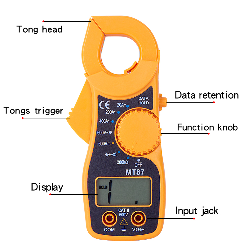 Picture of DSH- MT87 Digital Clamp Meter