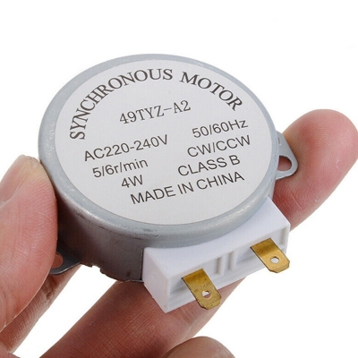 Picture of Microwave Oven Synchronous Motor 49TYZ-A2 AC 220-240V CW/CCW 4W 5/6 RPM