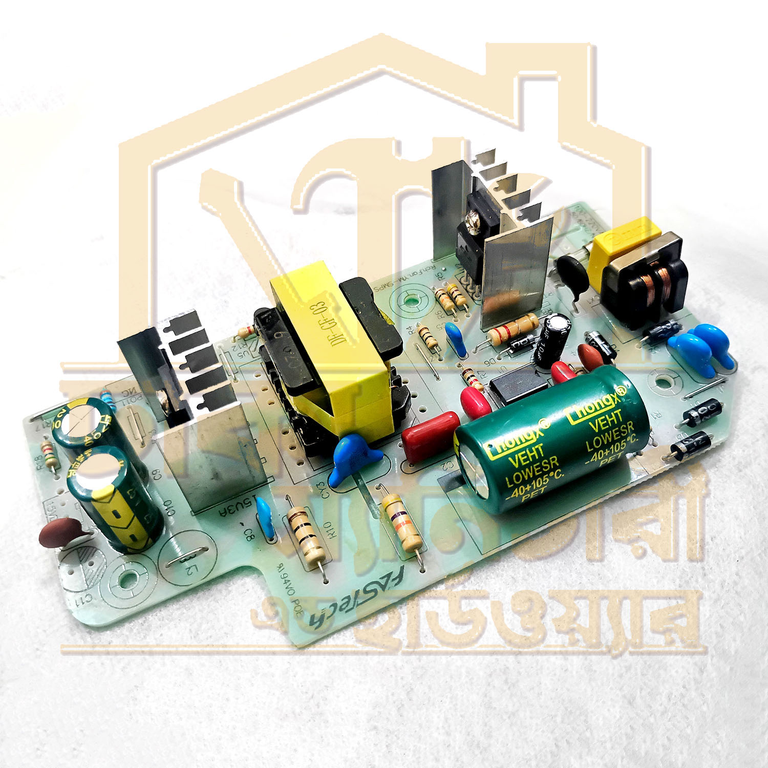 Picture of 15V 3A Charger Fan Circuit for Walton 12v Rechargable Fan Charging, SMPS For Walton Rechargable Fans