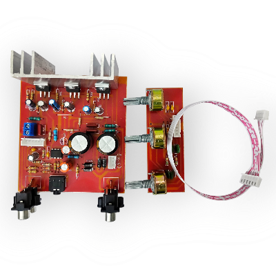 Picture of TDA2030A Amplifier Circuit Board For 15W*2+30W Speaker 2.1 Dual Channel TDA2030 Amplifier Board Power 12-15V TDA2030A Subwoofer Audio Amplifier 3 Volume Amplifier Audio Speaker Circuit