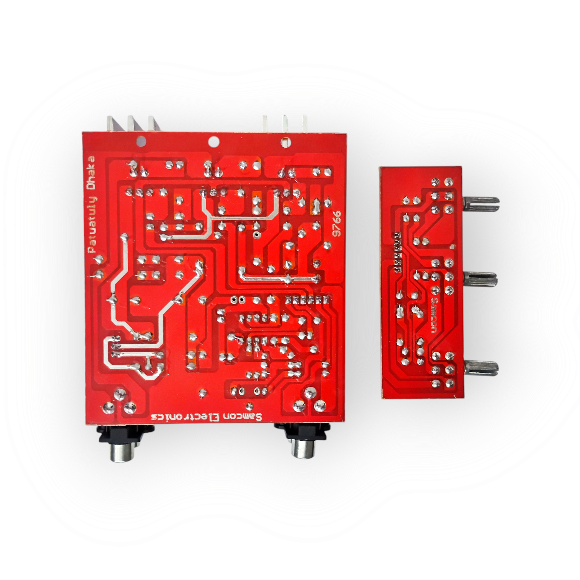Picture of TDA2030A Amplifier Circuit Board For 15W*2+30W Speaker 2.1 Dual Channel TDA2030 Amplifier Board Power 12-15V TDA2030A Subwoofer Audio Amplifier 3 Volume Amplifier Audio Speaker Circuit