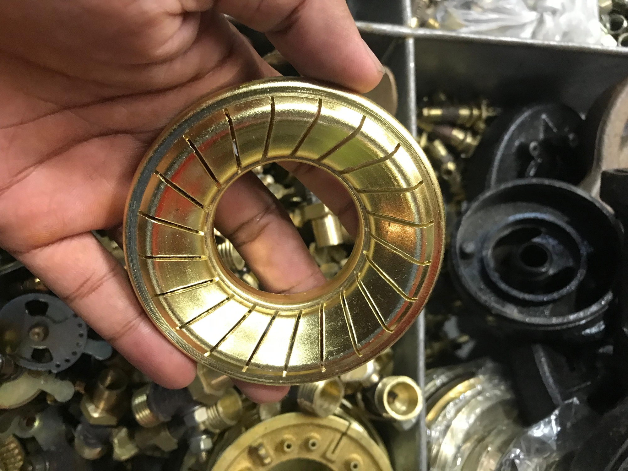 Picture of Gas Stove Burner Cap 120mm High Quality Brass