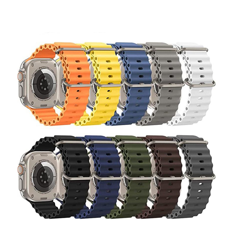 Picture of Smart Watch Silicon Strap for T900 T800 Apple Series  49mm