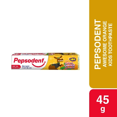 Picture of Pepsodent Kids Toothpaste Awesome Orange 45g