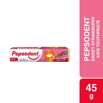 Picture of Pepsodent Kids Toothpaste Sweet Strawberry 45g