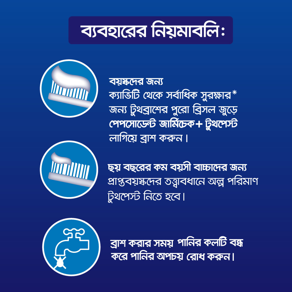 Picture of Pepsodent Toothpaste Germi-Check 85g