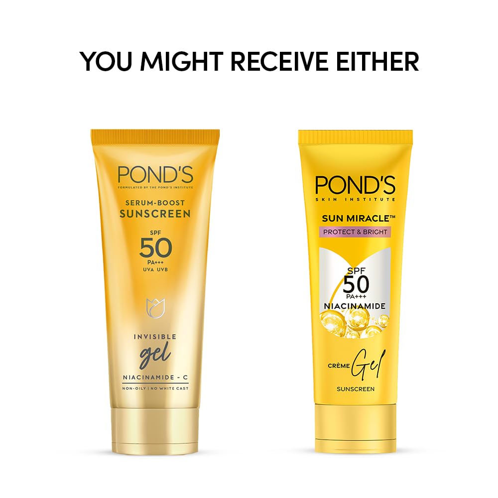 Picture of Pond's Sun Miracle Cream Gel Sunscreen-Protect & Bright 100g