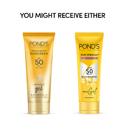Picture of Pond's Sun Miracle Cream Gel Sunscreen-Protect & Bright 100g
