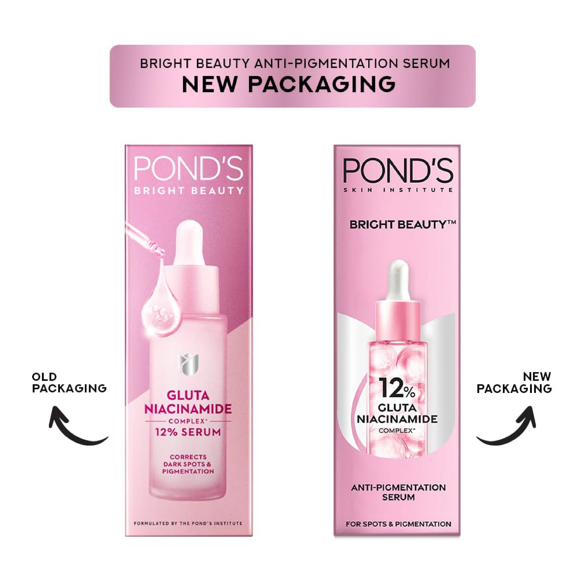 Picture of Pond's Bright Beauty Serum with 12% Gluta-Niacinamide 28ml