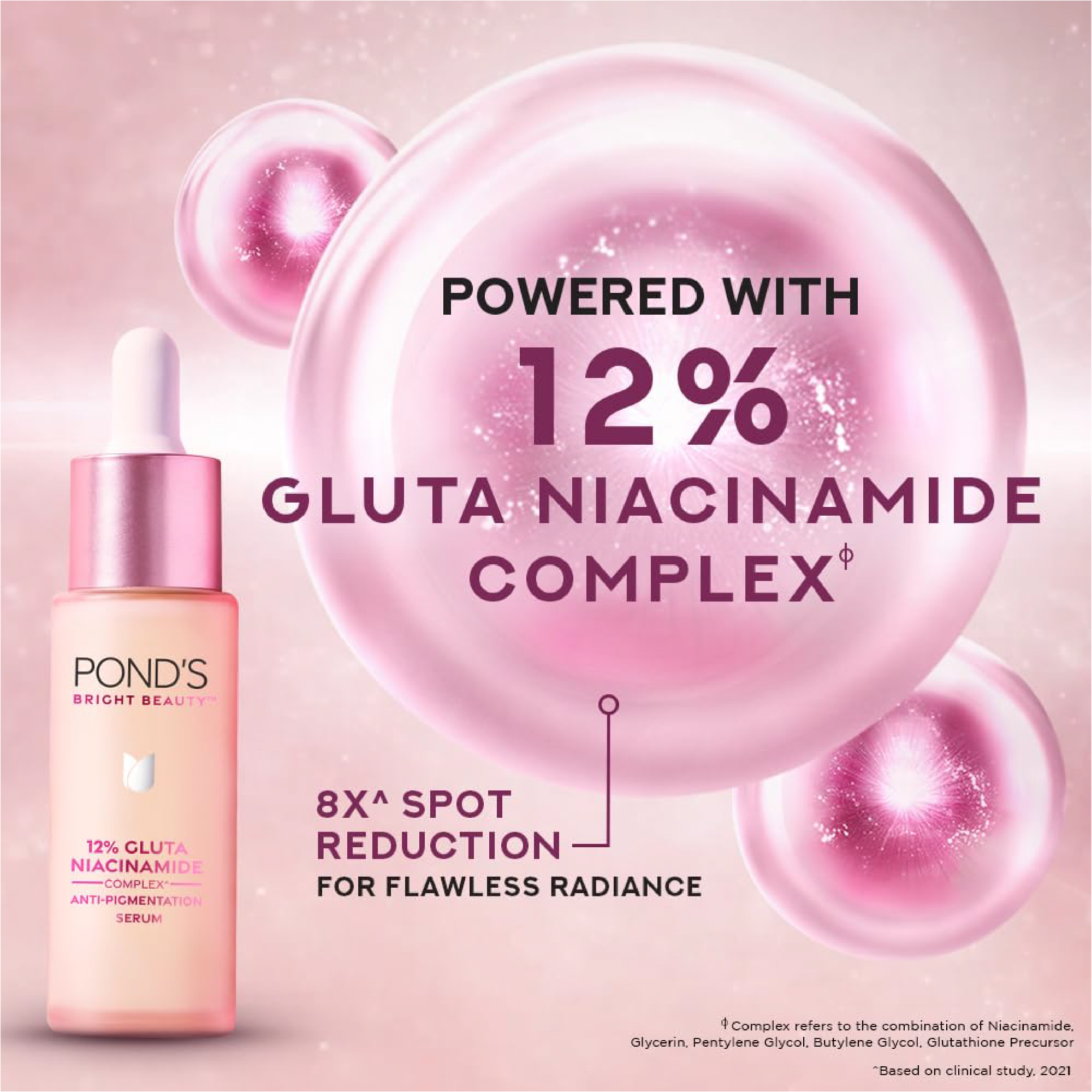 Picture of Pond's Bright Beauty Serum with 12% Gluta-Niacinamide 28ml