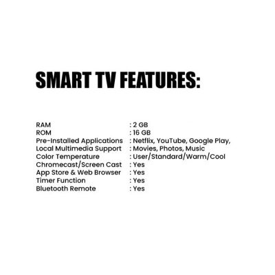 Picture of LG PLUS 43" FHD Frameless Android Smart TV