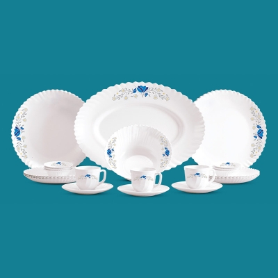 Picture of 10.5" Deep Plate 6 Pcs Set- Gardenia