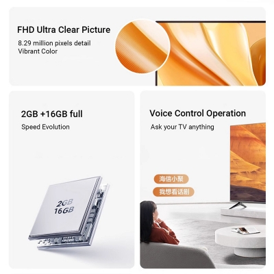 Picture of prime TV 43" TV FHD Frameless Voice Control Android Smart TV