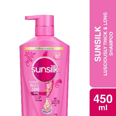 Picture of Sunsilk Shampoo Lusciously Thick & Long 450ml