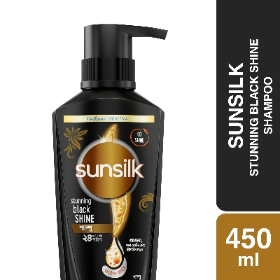 Picture of Sunsilk Shampoo Stunning Black Shine 450ml