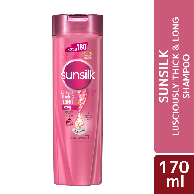 Picture of Sunsilk Shampoo Lusciously Thick & Long 170ml
