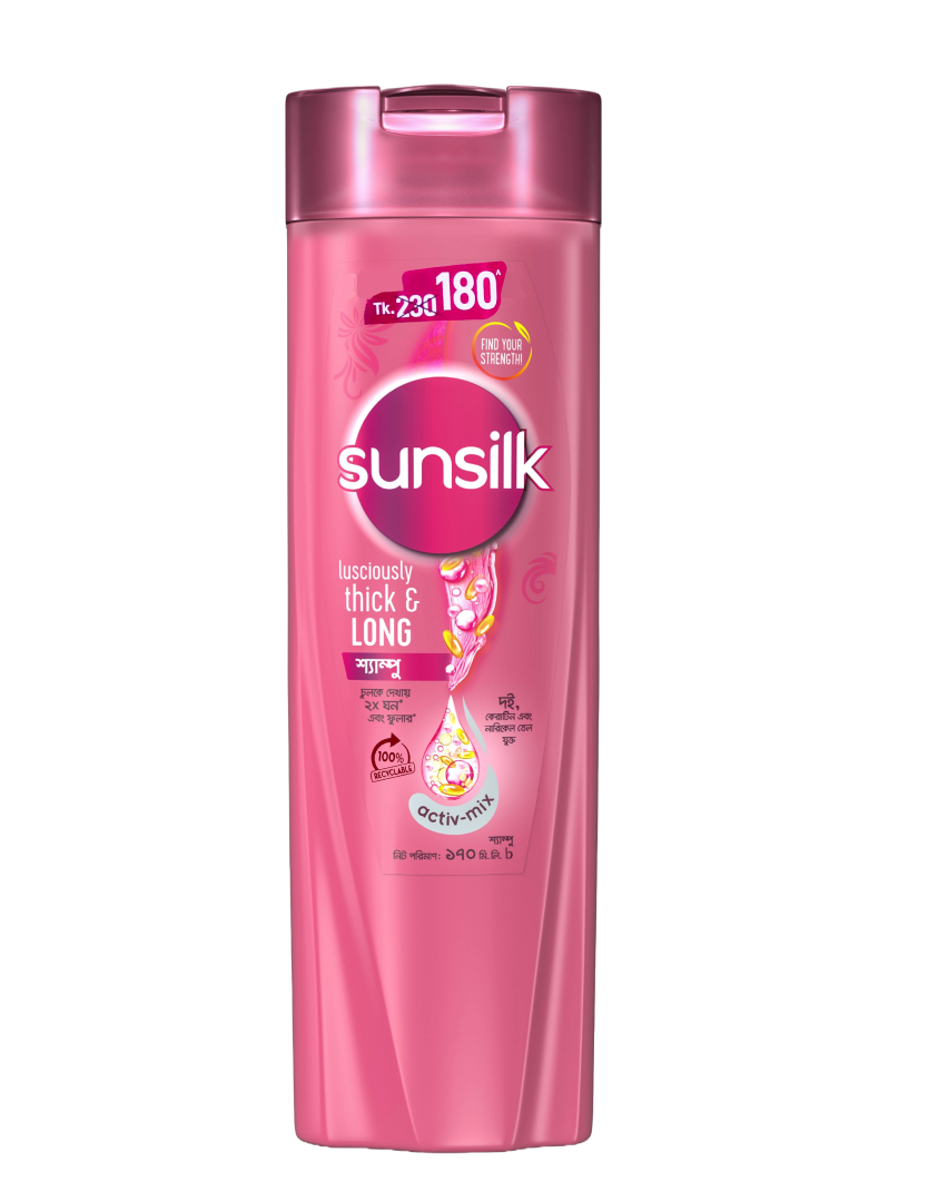 Picture of Sunsilk Shampoo Lusciously Thick & Long 170ml