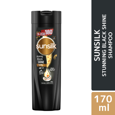 Picture of Sunsilk Shampoo Stunning Black Shine 170ml