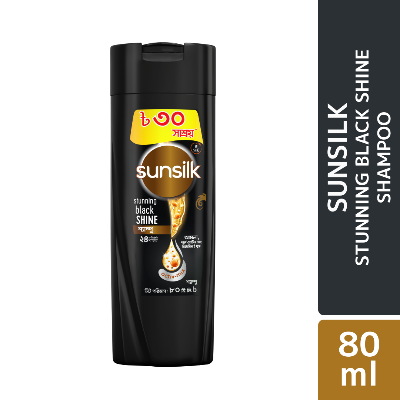 Picture of Sunsilk Shampoo Stunning Black Shine 80ml
