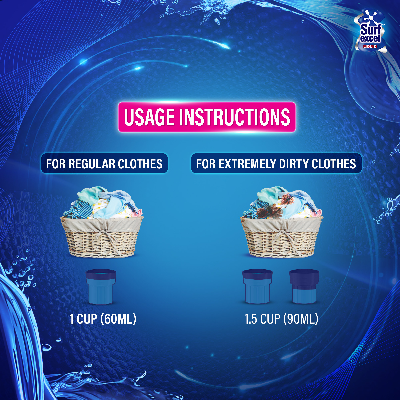 Picture of Surf Excel Liquid Detergent Top Load 500ml