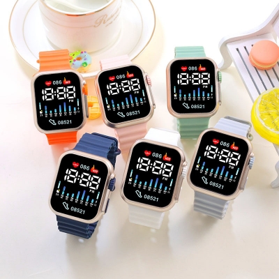 Picture of New P8 LED Digital Watch Stylish Sports Watch for Kids - P8DW