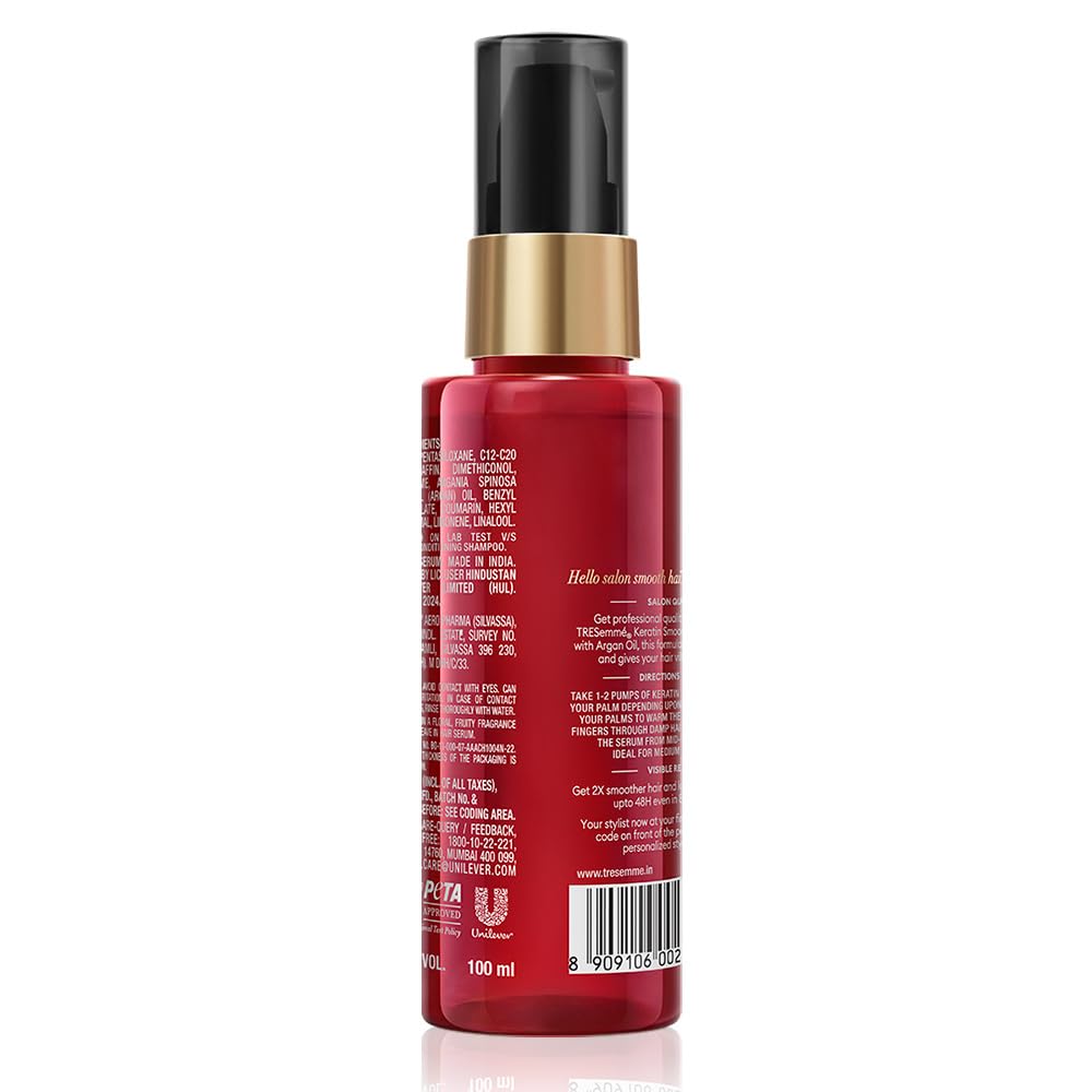 Picture of Tresemme Keratin Smooth Anti-Frizz Hair Serum 100ml