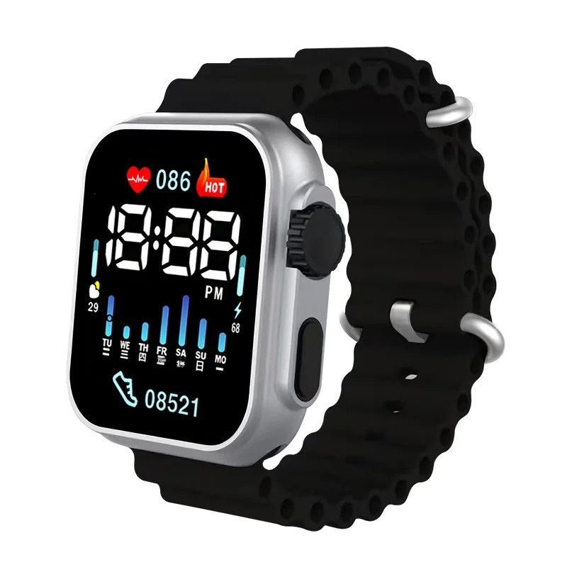 Picture of New P8 LED Digital Watch Stylish Sports Watch for Kids - P8DW