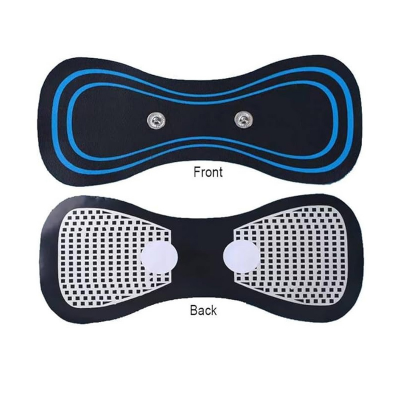 Picture of EMS Mini Body Massager with 3 Replacement Pads - Electric Butterfly Muscle Stimulator for Neck, Back & Shoulder Pain Relief - ইএমএস বডি মাসাজার