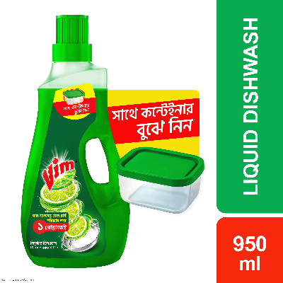 Picture of Vim Liquid Dishwash 950ml (Container Free)