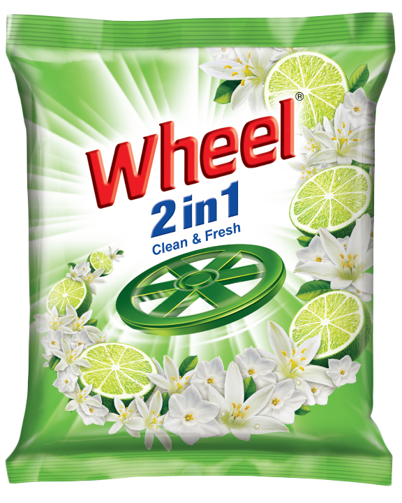 Picture of Wheel Washing (Detergent) Powder 2in1 Clean & Fresh 200g