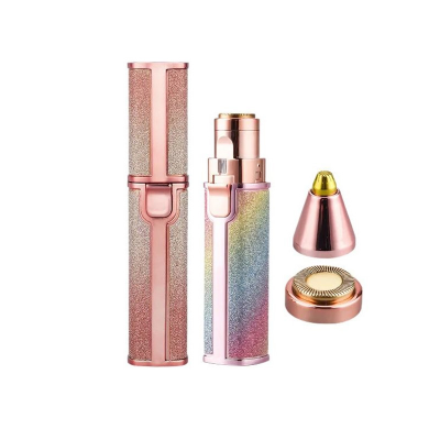 Picture of BLAWLESS HX-203B 2 in 1 Eyebrow Trimmer & Facial Hair Removal for Women Rechargeable Hair Remover and Eyebrow Razor Waterproof Painless Lady Shaver - BLWWT