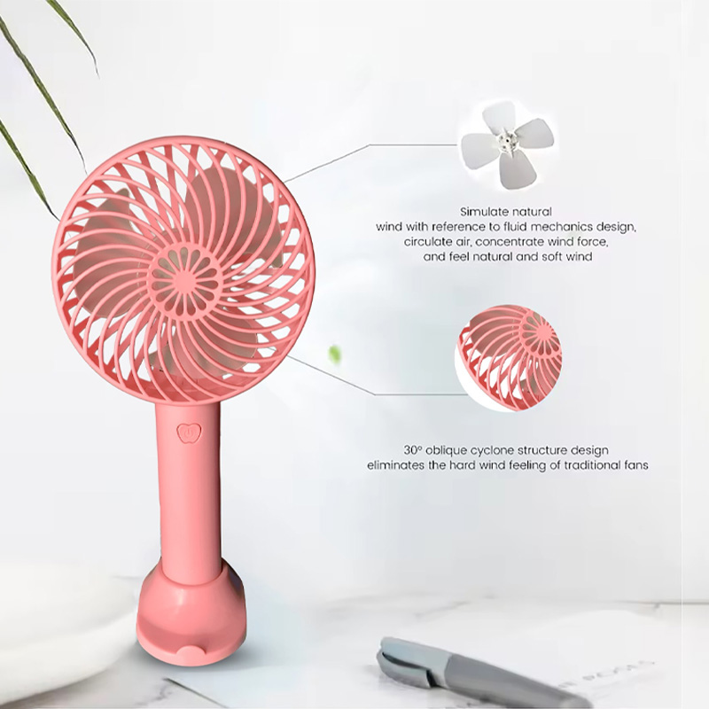 Picture of 001 Handheld Rechargeable Portable Mini Fan 3 Speed Mode Stylish Mini Fan - MUSBF