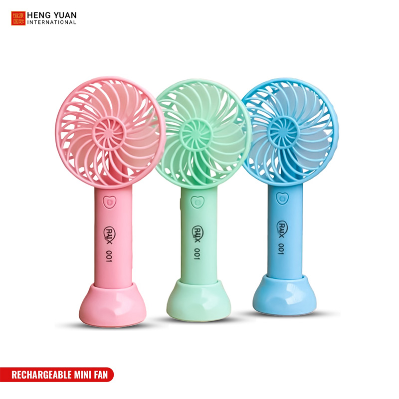 Picture of 001 Handheld Rechargeable Portable Mini Fan 3 Speed Mode Stylish Mini Fan - MUSBF