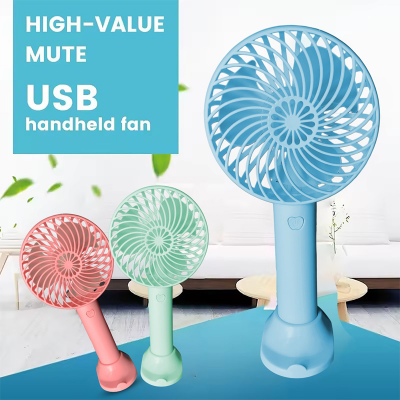 Picture of 001 Handheld Rechargeable Portable Mini Fan 3 Speed Mode Stylish Mini Fan - MUSBF