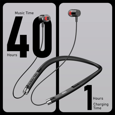 Picture of VMEX M11 Wireless Neckband Bluetooth 5.3 Headset Hifi Sound Sport Earbuds In Ear Headphones TWS Wireless Earphones - M11NB