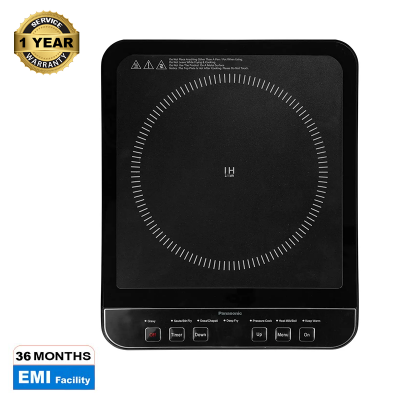 Picture of Panasonic KY-A112AKFD -Induction Cooker 2100W , Automatic Voltage Regulator and Safety Cut Off, Up to 8 Hours Cooking Time, 7 Preset Menus and Wider Cooking Area