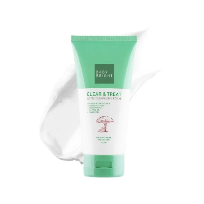 Picture of BABY BRIGHT CLEAR & TREAT ACNE CLEANSING FOAM - 120g (Made In Thailand)