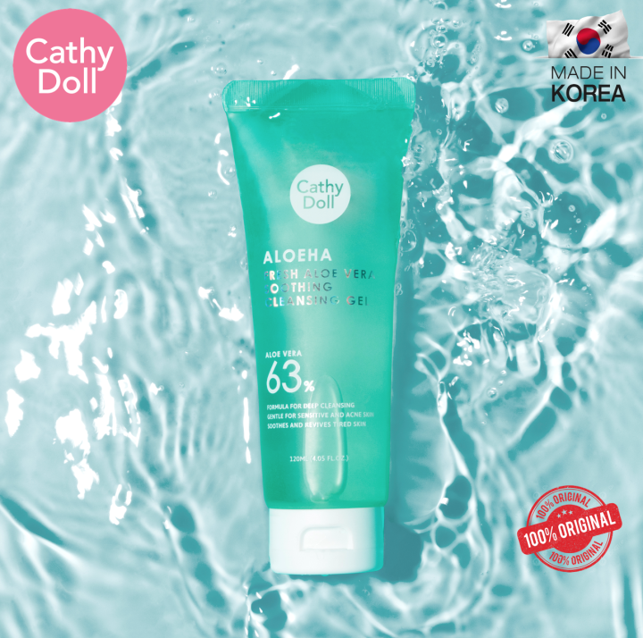 Picture of Cathy Doll Aloe Ha Fresh Aloe Vera Soothing Cleansing Gel (120ml)