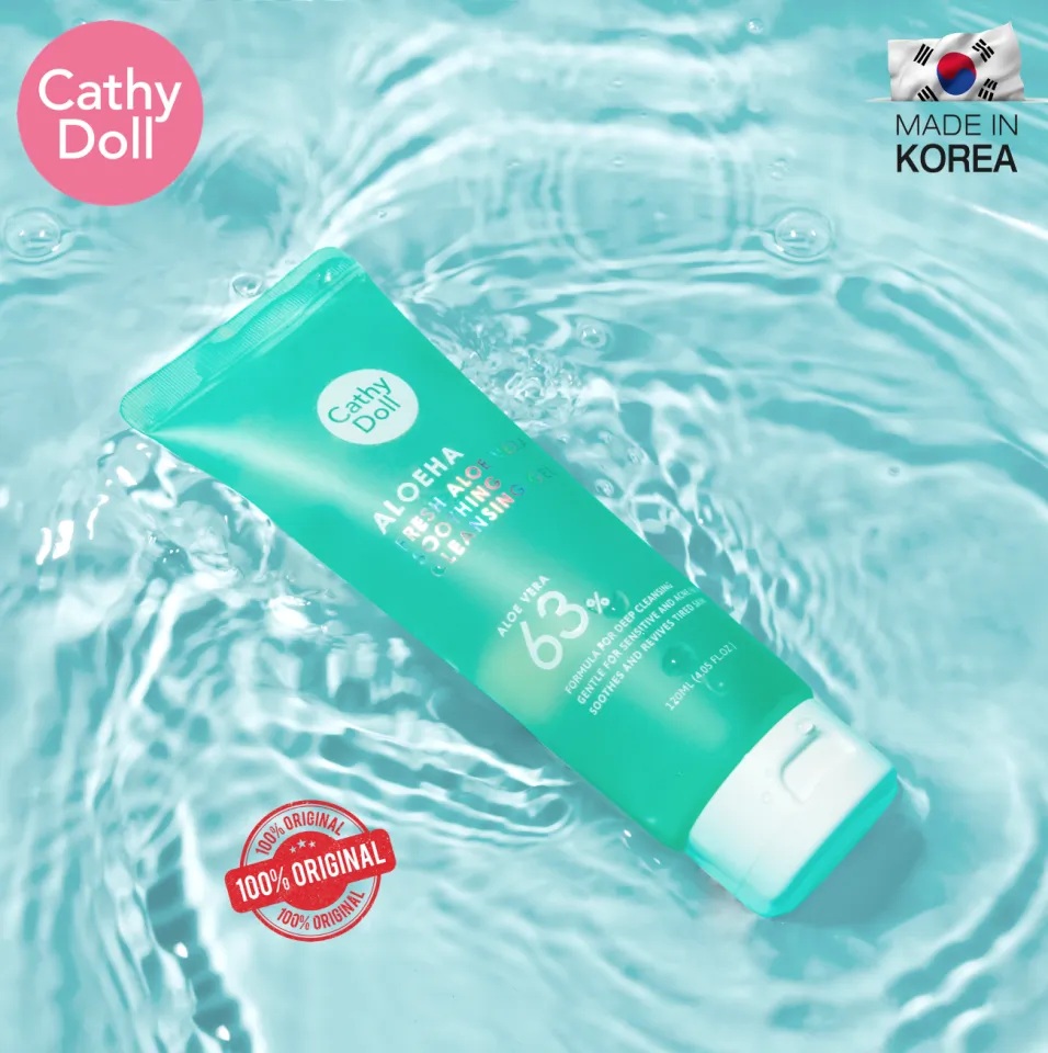 Picture of Cathy Doll Aloe Ha Fresh Aloe Vera Soothing Cleansing Gel (120ml)