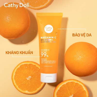 Picture of Cathy Doll Whitamin C Brightening Cleansing Gel 120ml (Made In Korea)