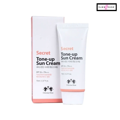 Picture of Christian Dean Secret Tone-Up Sun Cream with SPF50+ - 70ml
