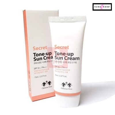 Picture of Christian Dean Secret Tone-Up Sun Cream with SPF50+ - 70ml