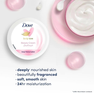 Picture of Dove body love beauty cream deep moisturisation International