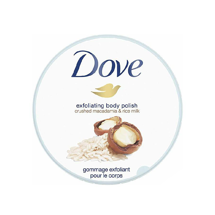 Picture of Dove Exfoliating Body Scrub Macadamia & Rice Milk Scent 225ml (International)